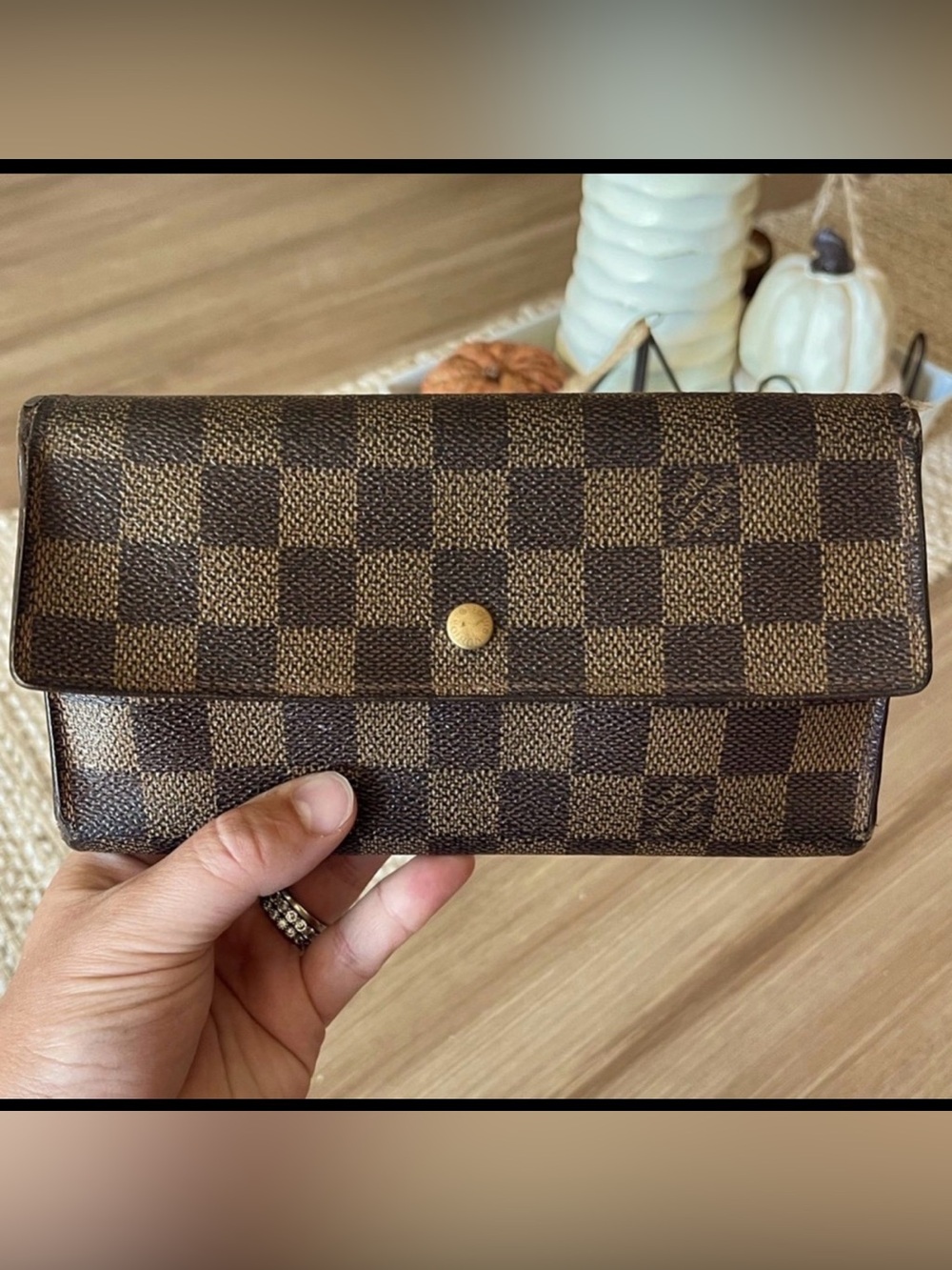 Louis Vuitton Damier ebene wallet